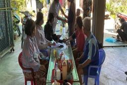 Phường Mỹ Thới, tổ chức khám sàng lọc bệnh tăng huyết áp tại cộng đồng hưởng ứng “Ngày thế giới phòng, chống tăng huyết áp năm 2023”