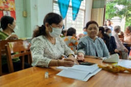 Xã Mỹ Khánh tổ chức khám tầm soát bệnh tăng huyết áp  Hưởng ứng ngày “Thế giới phòng chông bệnh tim mạch 29/9”