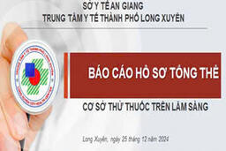 Cục Khoa học công nghệ và Đào tạo - Bộ Y tế cấp  Giấy chứng nhận đáp ứng thực hành tốt thử thuốc trên lâm sàng/(GCP)  cho Trung tâm Y tế thành phố Long Xuyên