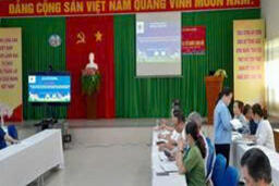 Trung tâm Y tế Long Xuyên tổ chức Hội nghị sơ kết tiến độ thực hiện các hoạt động Chương trình mục tiêu Y tế - Dân số 6 tháng đầu năm 2025