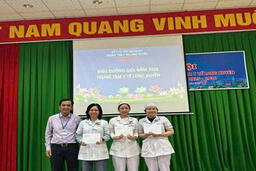 Trung tâm Y tế Long Xuyên tổ chức Hội thi Điều dưỡng giỏi năm 2025